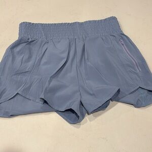 Women’s Athletic Running Shorts- Sky Blue